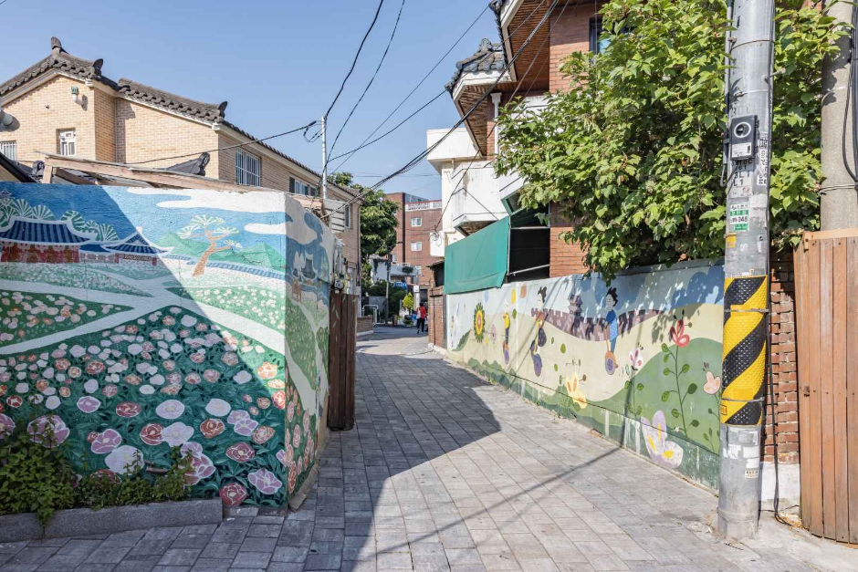 행궁동 벽화마을 사진